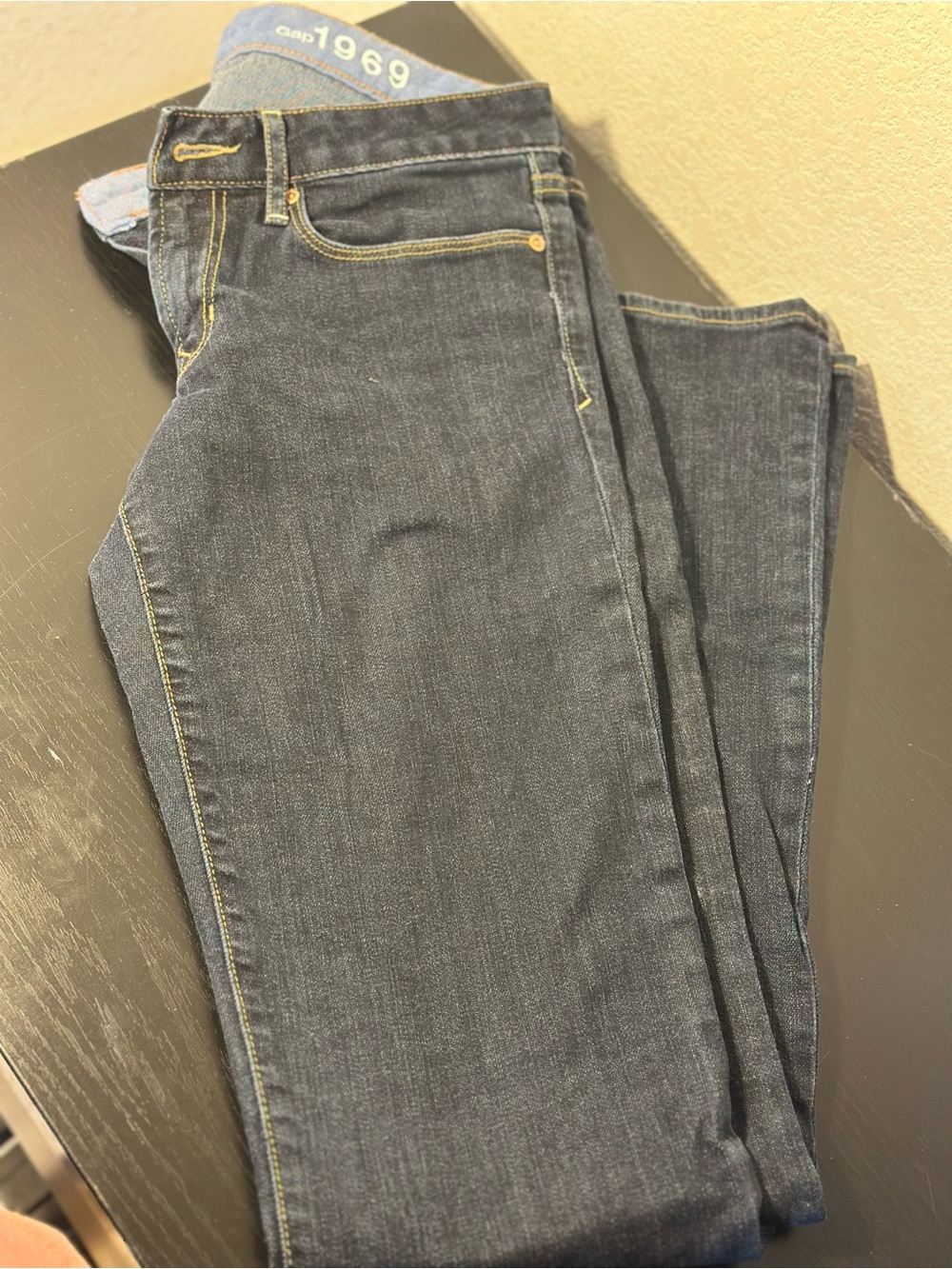 GAP 6L SEXY BOOT CUT Dark Blue Women's Stretch Denim Jeans